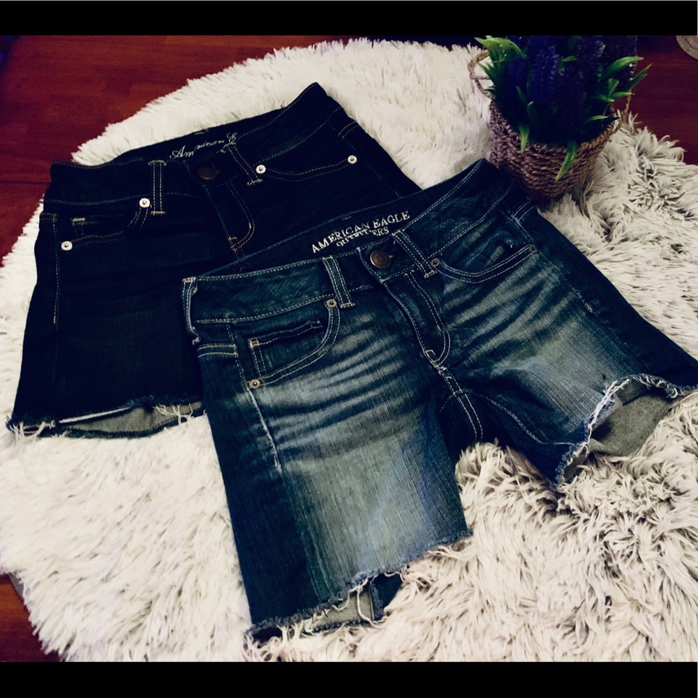 American Eagle Jean Short’s, Cutoff’s, Size 00 🌼